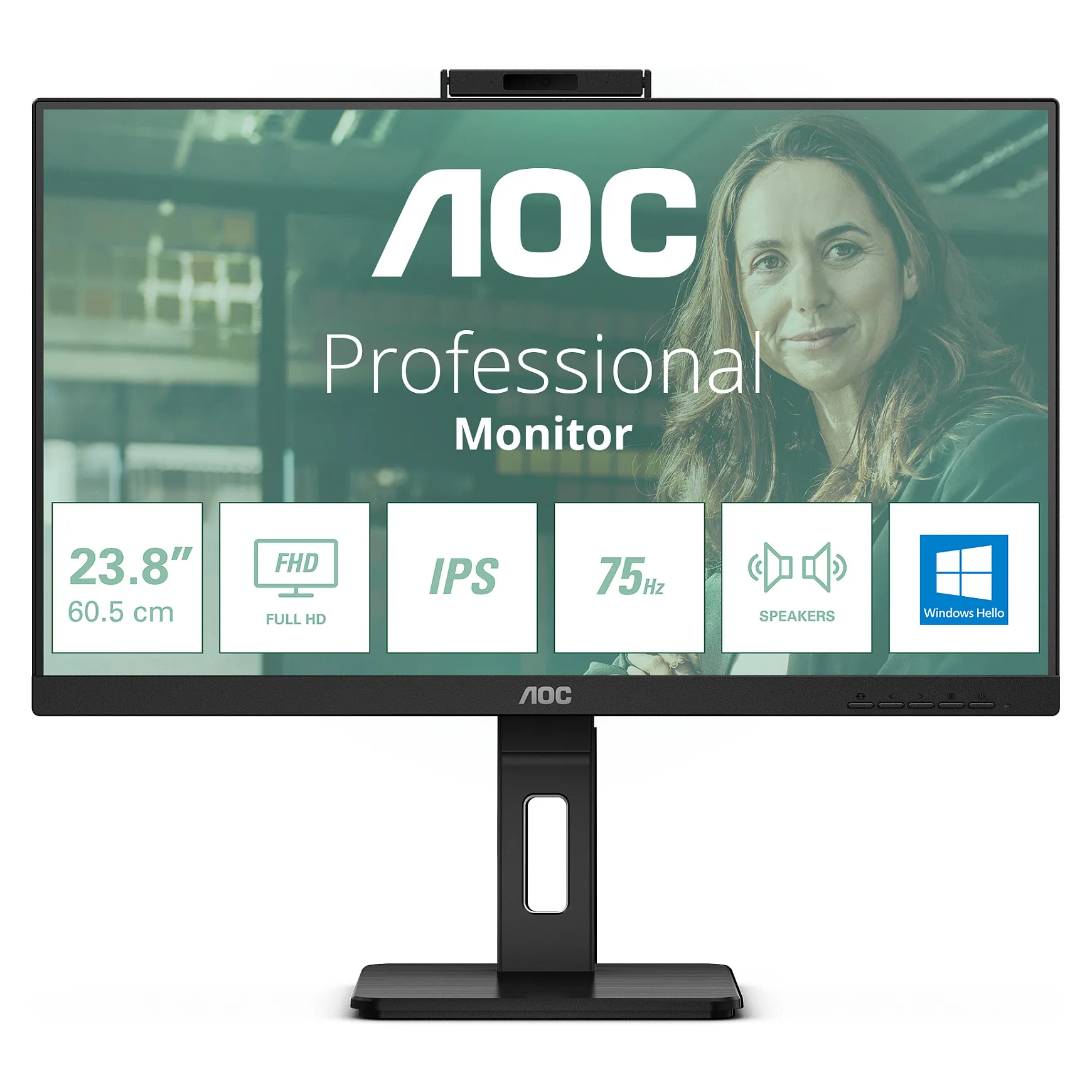 AOC 24P3CW computer monitor AOC 24P3CW computer monitor