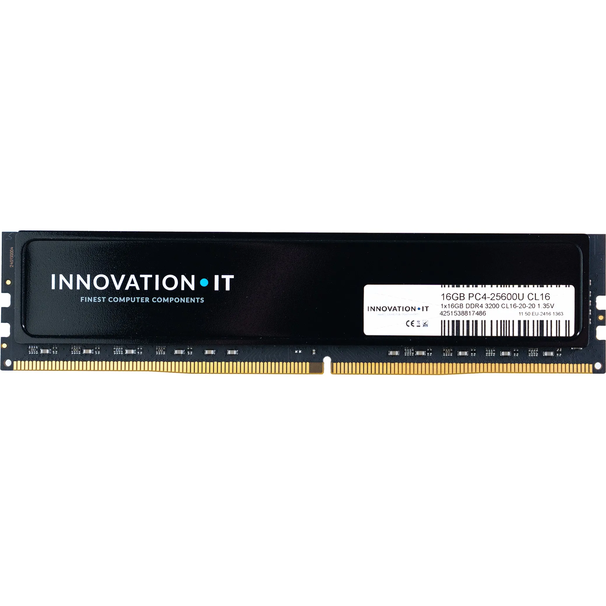 3200 16GB Innovation IT CL16 1.35V with Heatspreader (CL16-20-20) 3200 16GB Innovation IT CL16 1.35V with Heatspreader (CL16-20-20)