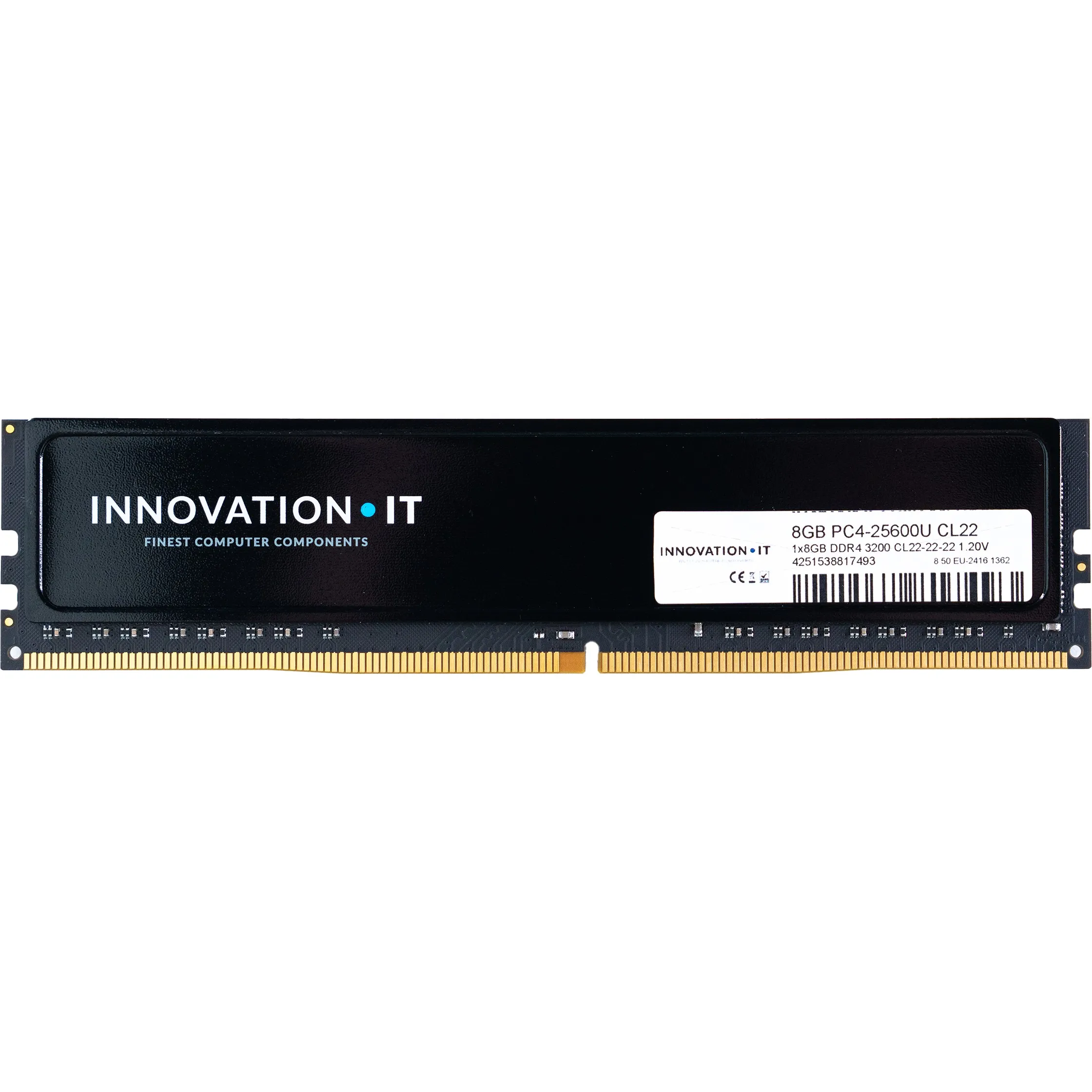 3200 8GB Innovation IT CL22 1.2V with Heatspreader (CL22-22-22) 3200 8GB Innovation IT CL22 1.2V with Heatspreader (CL22-22-22)