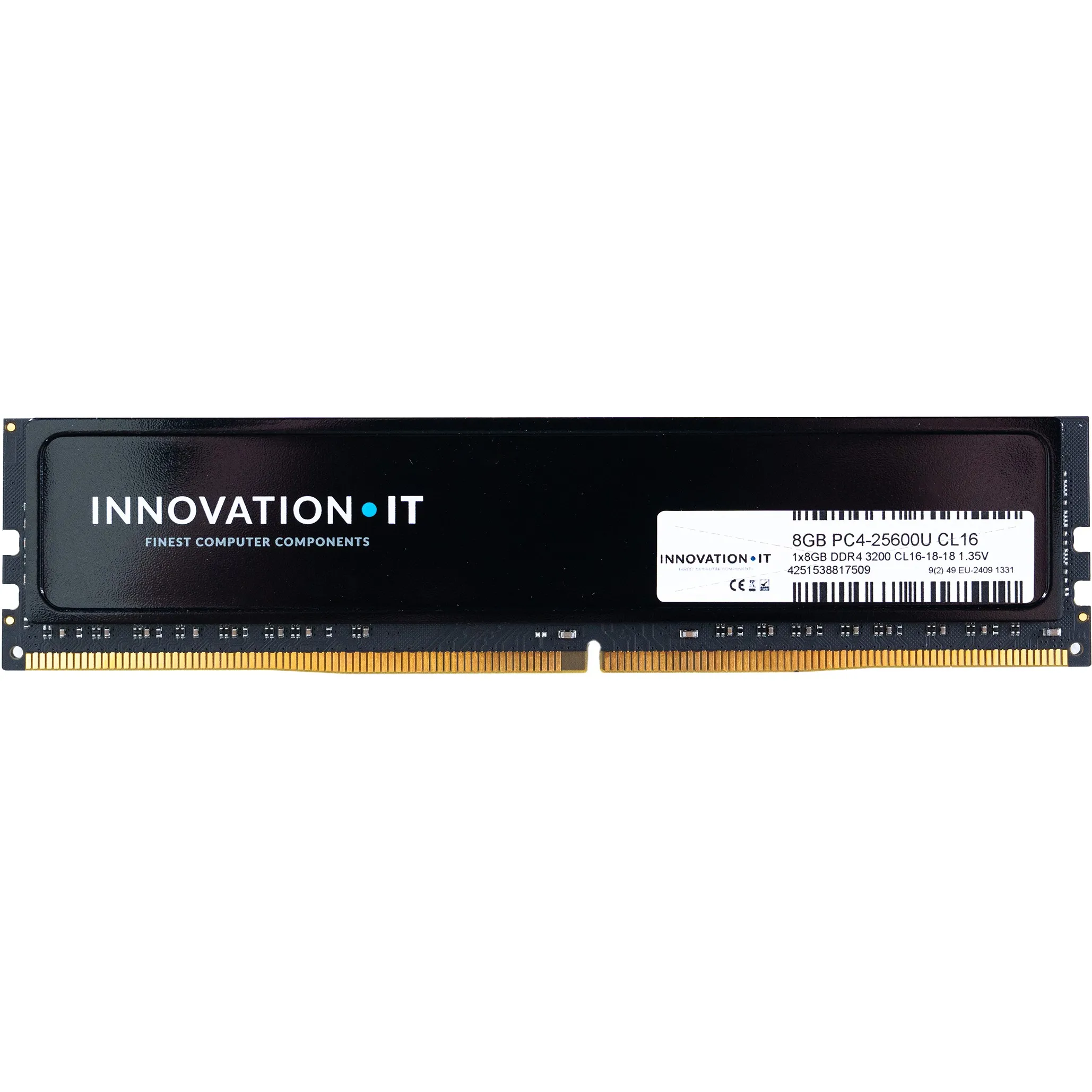 3200 8GB Innovation IT CL16 1.35V with Heatspreader (CL16-18-18) 3200 8GB Innovation IT CL16 1.35V with Heatspreader (CL16-18-18)