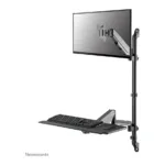 Monitoriaus laikiklis Neomounts WL90-325BL1 desktop sit-stand workplace