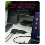 USB hub ICY BOX IB-HUB1424-C3, matmenys 94 mm x 28 mm x 10 mm