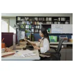 Monitorius HP Series 7 Pro 24 inch WUXGA Monitor - 724pn (8X534AA#ABB), vaizdas 6