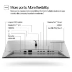 Monitorius HP Series 7 Pro 23.8 inch FHD Monitor - 724pf (8X530AA#ABB), vaizdas 7