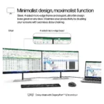 Monitorius HP Series 7 Pro 23.8 inch FHD Monitor - 724pf (8X530AA#ABB), vaizdas 9