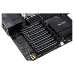 Motininė plokštė ASUS PRO WS W790E-SAGE SE, viršutinis kampas