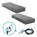 i-tec CATRIPLE4KDOCKPD2 laptop dock/port replicator