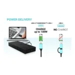 i-tec CATRIPLE4KDOCKPD2 laptop dock/port replicator
