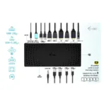 i-tec CATRIPLE4KDOCKPD2 laptop dock/port replicator