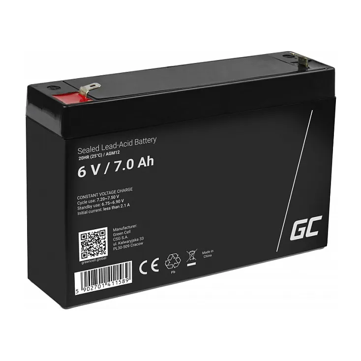 Green Cell AGM12 industrial rechargeable battery Green Cell AGM12 industrial rechargeable battery