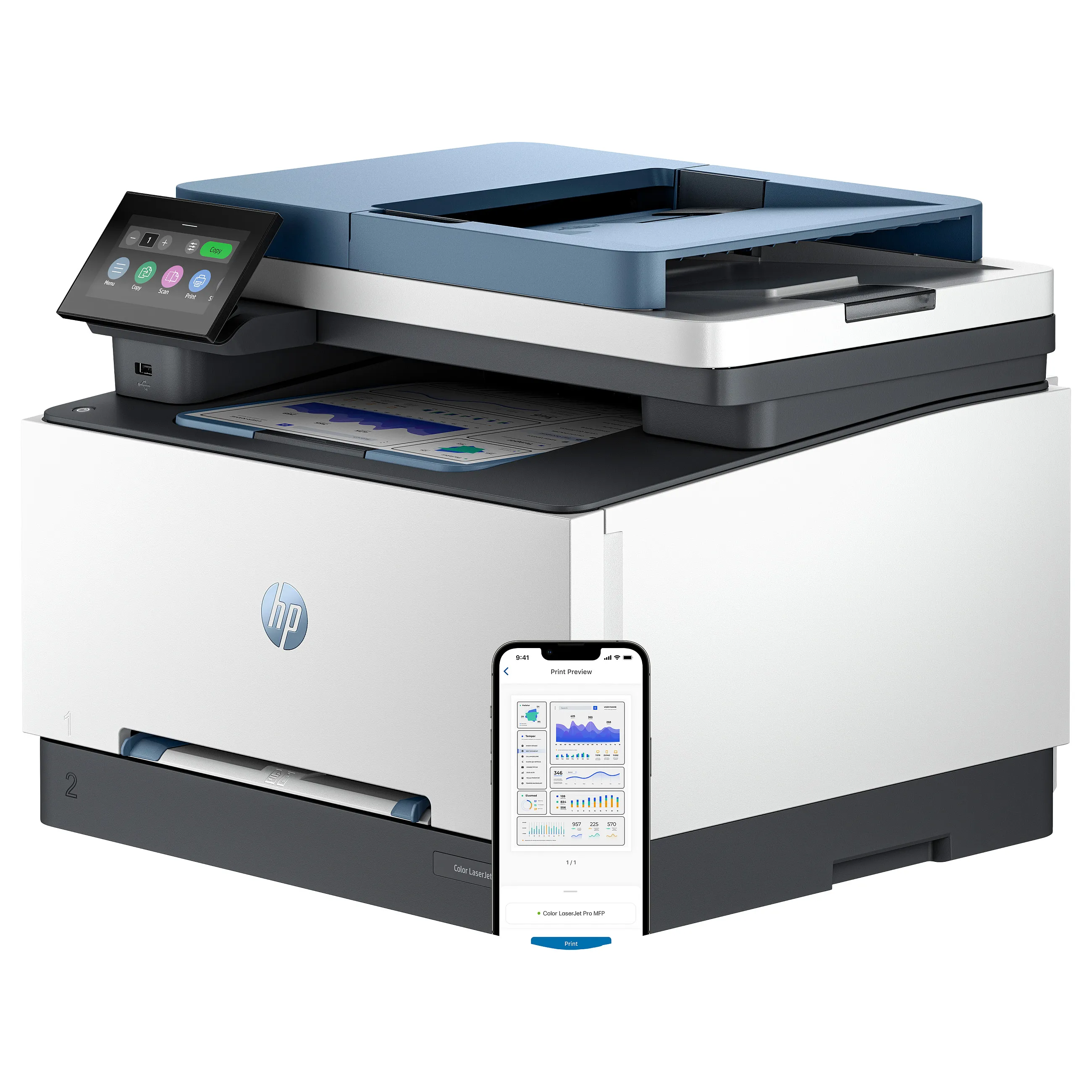 FL HP Color LaserJet PRO MFP 3302fdng Farblaserdrucker 4in1 A4 LAN ADF Duplex FL HP Color LaserJet PRO MFP 3302fdng Farblaserdrucker 4in1 A4 LAN ADF Duplex