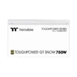 Thermaltake Toughpower Gt maitinimo blokas, matomas iš šono su laidų jungtimis