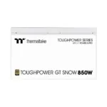 Maitinimo blokas Thermaltake Toughpower Gt, šoninis vaizdas su kabelių išvestimis
