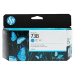 HP 738 130-ml Cyan DesignJet Ink Cartridge print head