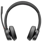 HP Poly Voyager 4320 UC Stereo USB-A Headset +BT700 USB-A Adapter +Charging Stand