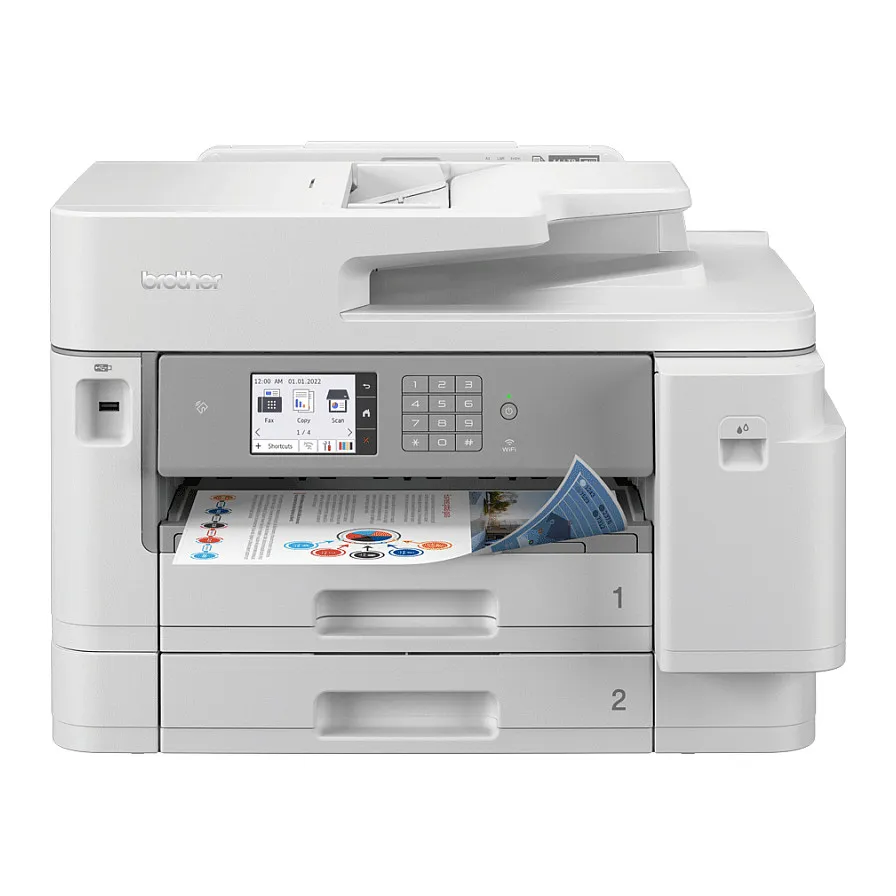T Brother MFC-J5955DW Tintenstrahldrucker 4in1 A3 WLAN WiFi Duplex-ADF Brother MFC-J5955DW multifunction printer