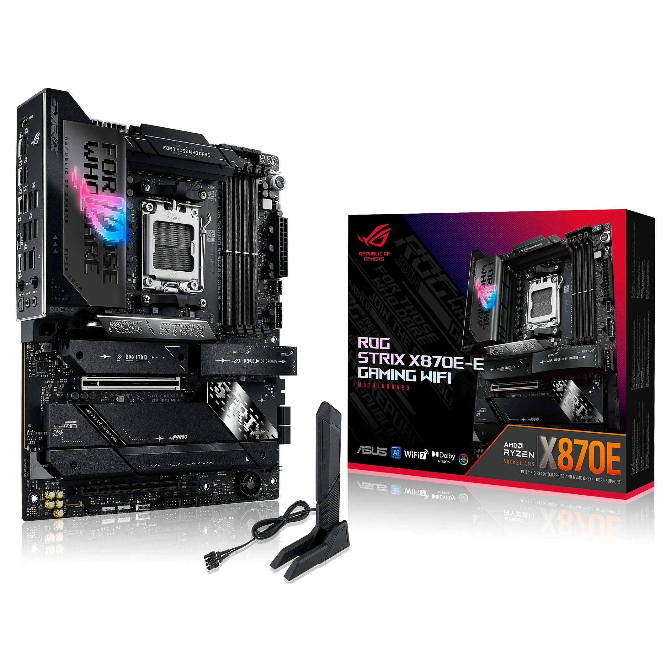 AM5 ASUS ROG STRIX X870E-E Gaming WIFI ATX ASUS ROG STRIX X870E-E GAMING WIFI