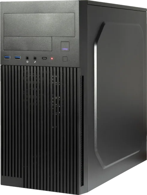 Inter-Tech IT-6521 Straight, Micro Tower, palaiko micro ATX ir Mini-ITX
