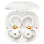 Soundcore Sport X20 ausinės, šoninis vaizdas su valdymo mygtukais