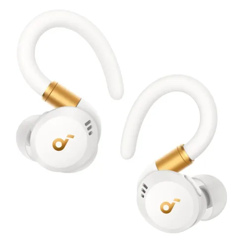 Soundcore Sport X20, belaidės ausinės, baltos spalvos
