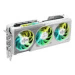 Asrock Steel Legend Radeon RX 9070 OC, šoninis vaizdas su aušinimo sistema