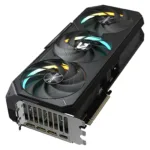 GIGABYTE GeForce RTX 5080 GAMING OC 16G su matmenimis ir jungtimis