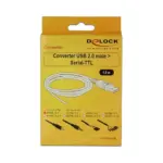 Garso kabelis DeLOCK 1.8m USB 2.0-A/2.5mm (83788), vaizdas 3