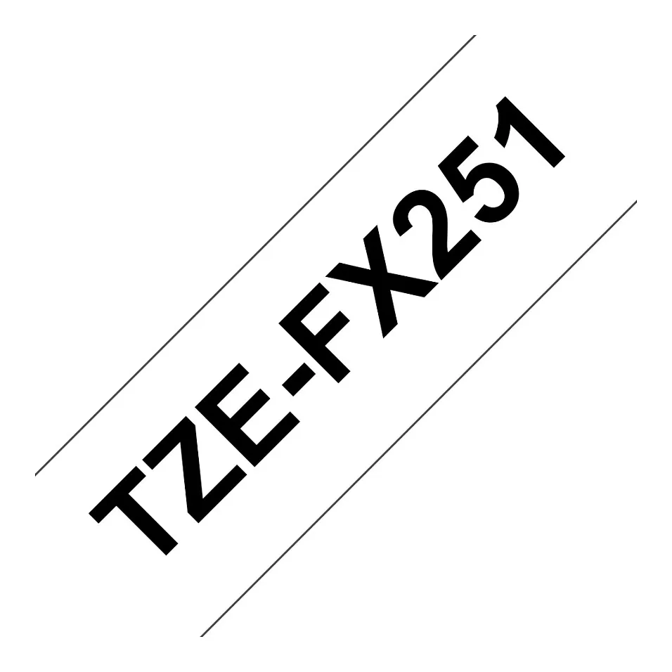 Brother TZE-FX251 label-making tape Etikečių juostelė Brother TZE-FX251