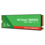 Western Digital Green WD SN3000 NVMe SSD, M.2 form factor close-up view