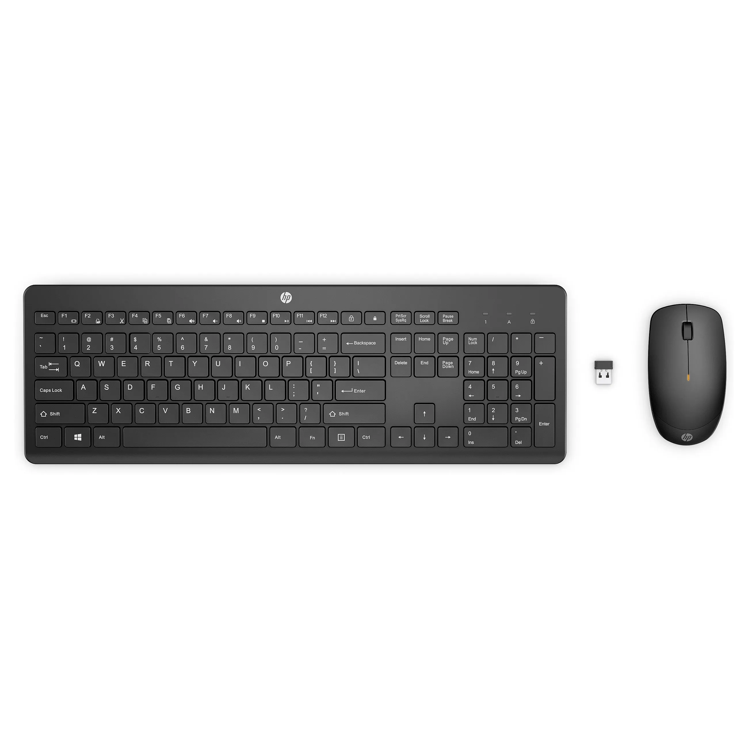 HP 235 Tastatur und Maus Set Combo Wireless black DE QWERTZ HP 235 Wireless Mouse and Combo keyboard