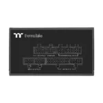 Thermaltake Toughpower PF3 maitinimo blokas, šoninis vaizdas su jungtimis