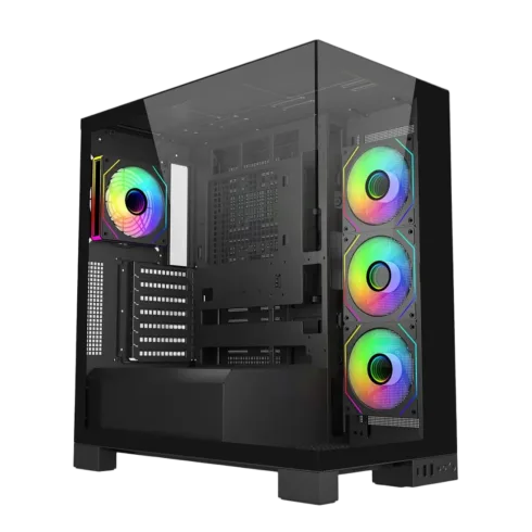 FSP M540-BA korpusas Midi Tower, palaiko mITX, mATX, ATX formatus