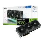 PNY GeForce RTX 5080 Overclocked Triple Fan GPU