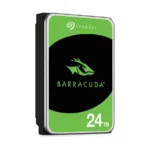 Seagate Barracuda 24TB HDD, matmenys 3.5 colių, iš šono