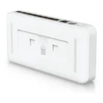 Ubiquiti UniFi Flex 2.5G PoE, šoninis vaizdas su RJ-45 jungtimis