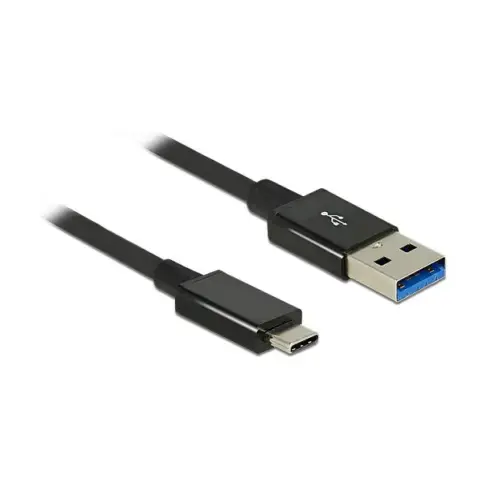 USB kabelis DeLOCK 1m USB 3.1 Gen 2 Type-C/Type-A (83983)