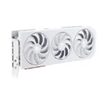Vaizdo plokštė PowerColor Hellhound Radeon RX 9070 XT Spectral, baltos spalvos, vaizdas 2