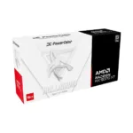 Vaizdo plokštė PowerColor Hellhound Radeon RX 9070 XT Spectral, baltos spalvos, vaizdas 6