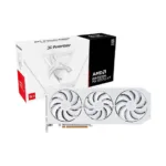 Vaizdo plokštė PowerColor Hellhound Radeon RX 9070 XT Spectral, baltos spalvos, vaizdas 7