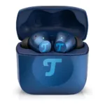 Teufel AIRY TWS Pro ausinės, šoninis vaizdas su matomais valdymo mygtukais