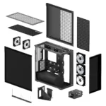 ARCTIC Xtender VG Black (Mirror Glass)