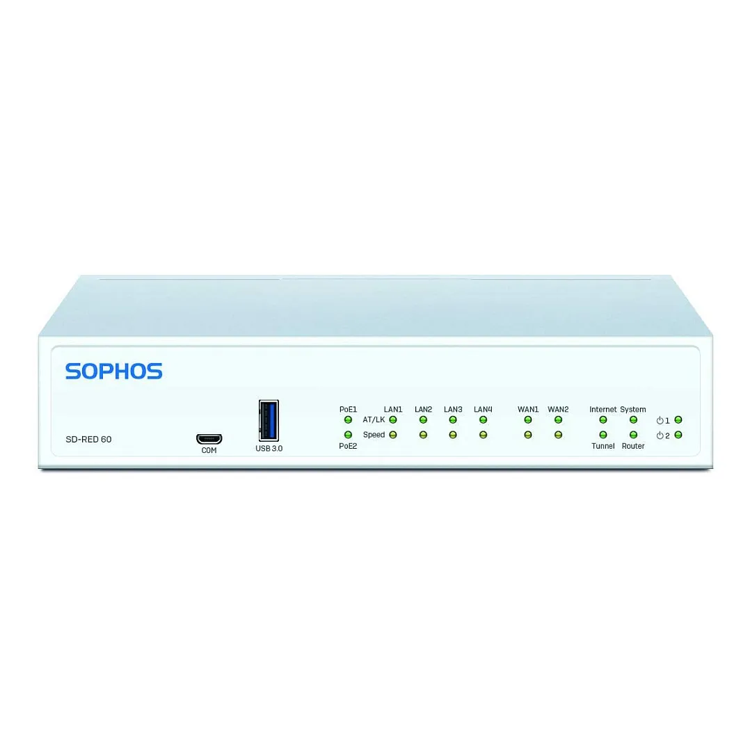 Sophos SD-RED 60 network management device Tinklo įranga Sophos SD-RED 60 network management device (R60ZTCHEUK)