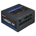 Maitinimo blokas Chieftec Vega PPG-1000-C, matomas iš šono su jungtimis