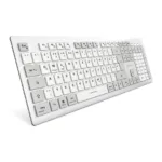 Klaviatūra Sharkoon OfficePal K30W wh