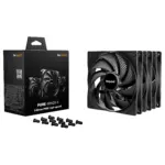 Korpuso aušintuvas be quiet! Pure Wings 3 140mm, PWM high-speed Triple Pack (BL138), vaizdas 3