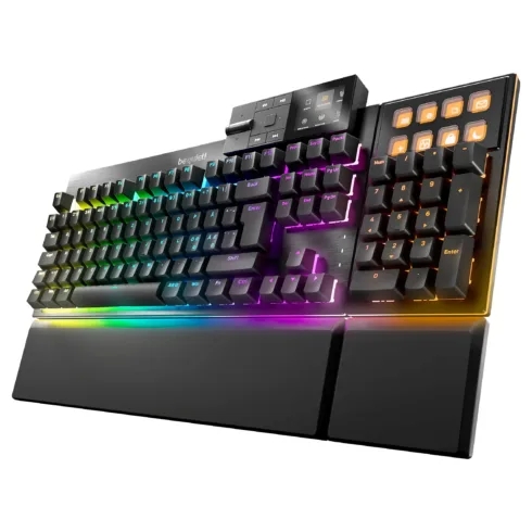 Klaviatūra be quiet! Dark Mount Silent Tactile DE ISO (BT002DE)