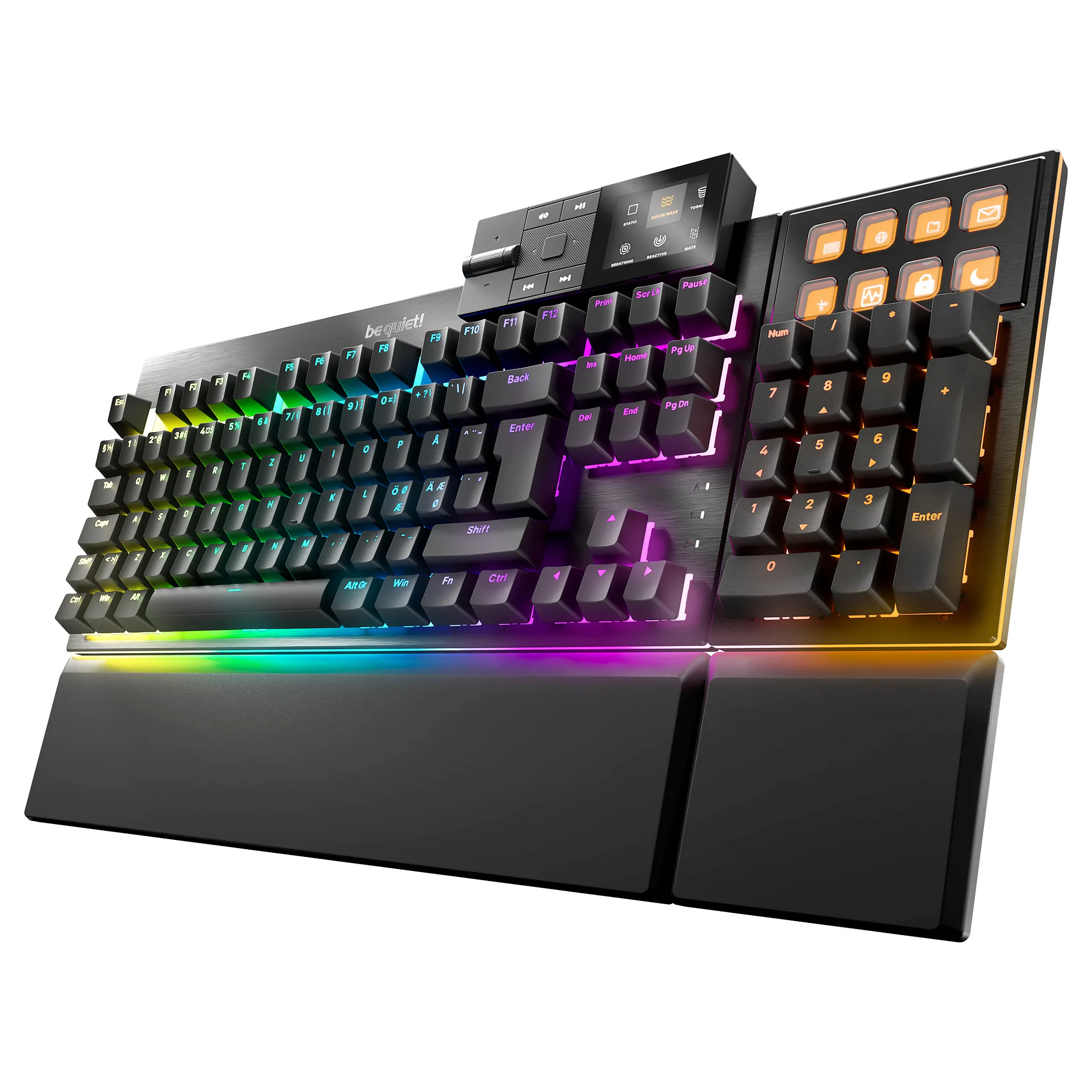 be quiet! Dark Mount Silent Tactile DE ISO keyboard Klaviatūra be quiet! Dark Mount Silent Tactile DE ISO (BT002DE)