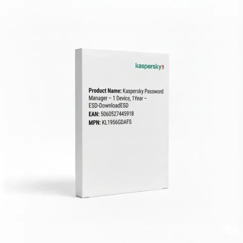 Kaspersky Password Manager – 1 Device, 1Year – ESD-Download
