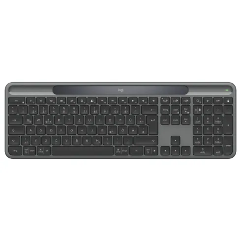 Logitech Signature Slim Solar+ K980 klaviatūra, bevielė su QWERTZ išdėstymu