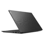 Nešiojamas kompiuteris Lenovo V15 G5 IRL, matomas iš šono su atidarytu ekranu